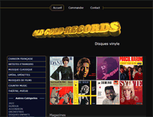 Tablet Screenshot of oldgoldrecords.fr